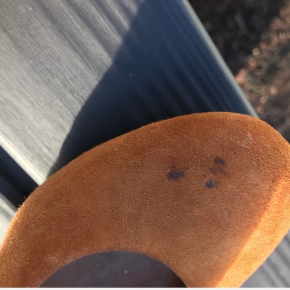 Tory Burch Brown Suede High Heels Platform Pumps - Picture 5 of 7